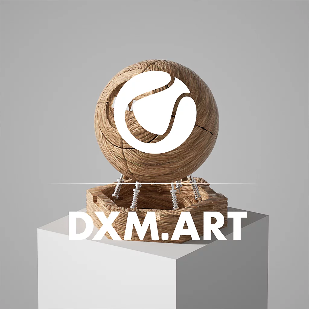 Cinema4D wooden ball