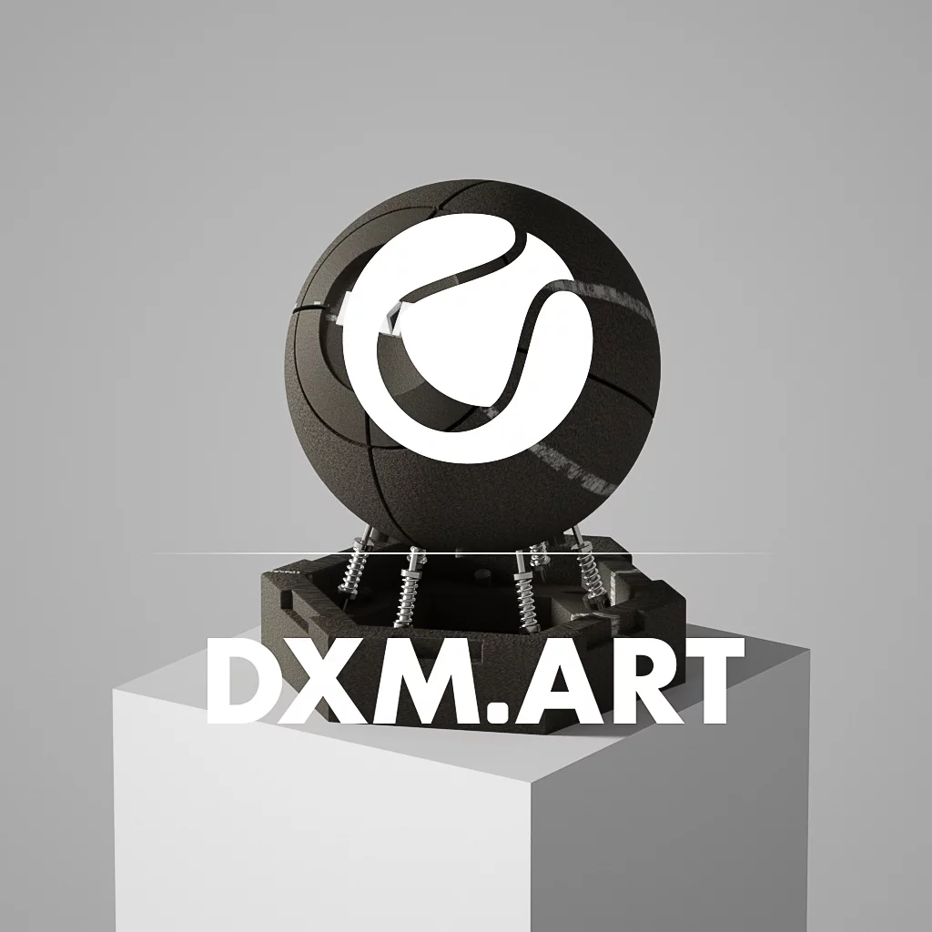 Cinema4D Road Texture Ball