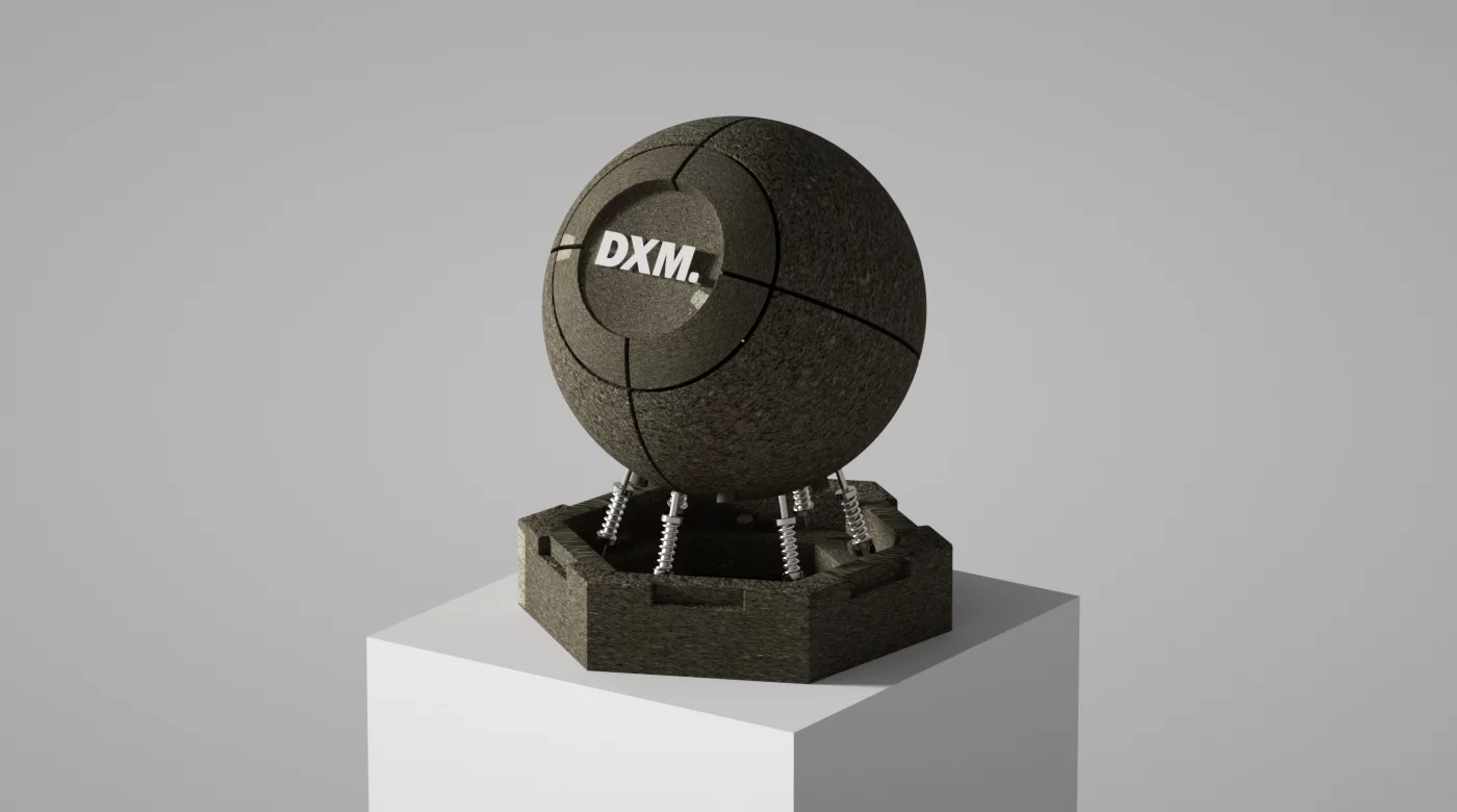 Cinema4D Road Texture Ball